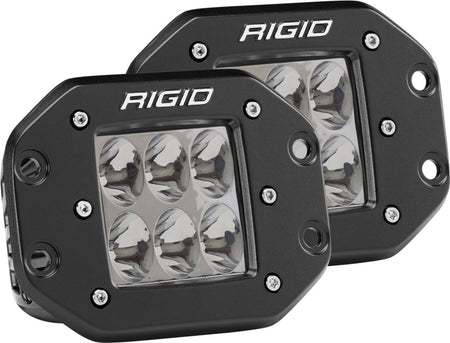 Rigid Industries D2 - Flush Mount - Driving Pair - Rigid Industries