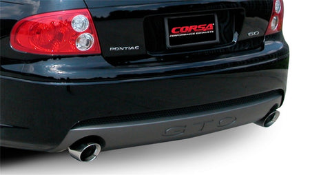 Corsa 05-06 Pontiac GTO 6.0L V8 2.5in Sport Cat-Back + XPipe Exhaust P