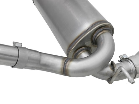 aFe Rebel Series 2.5in 409 SS Cat-Back Exhaust w/ Polished Tips 07+ Je