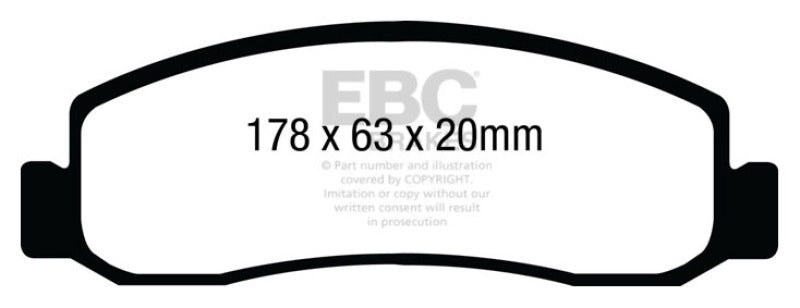 EBC 08-10 Ford F250 (inc Super Duty) 5.4 (2WD) Extra Duty Front Brake 
