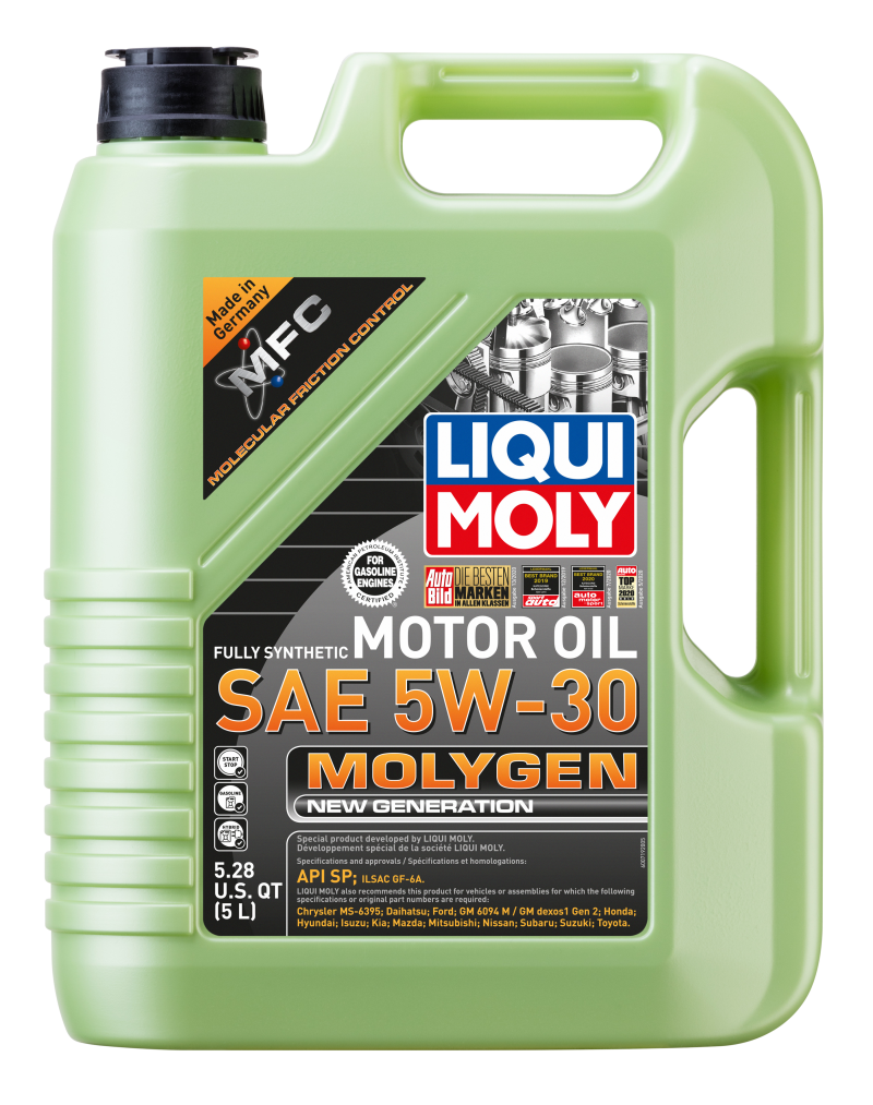 LIQUI MOLY 5L Molygen New Generation Motor Oil 5W30