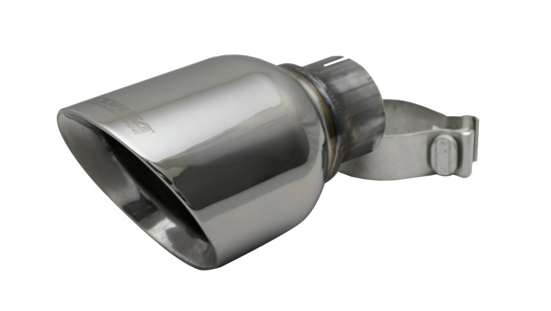 Corsa Single Universal 2.5in Inlet / 4.5in Outlet Polished Pro-Series 