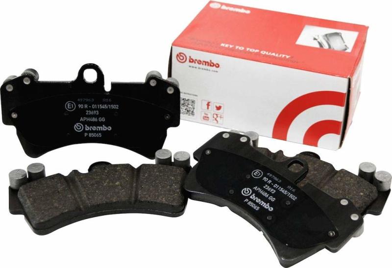 Brembo 04-07 Cadillac CTS Premium Low-Met OE Equivalent Pad - Rear