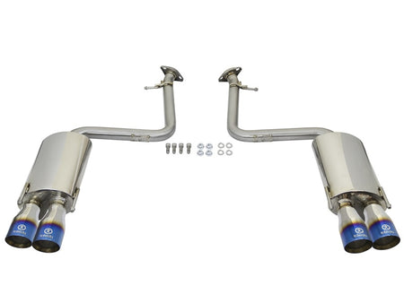 aFe Takeda 16-17 Lexus RC 200T 2.0L (t) 2in. SS Axle-Back Exhaust Syst