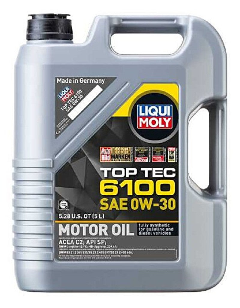 LIQUI MOLY 5L Top Tec 6100 Motor Oil SAE 0W30