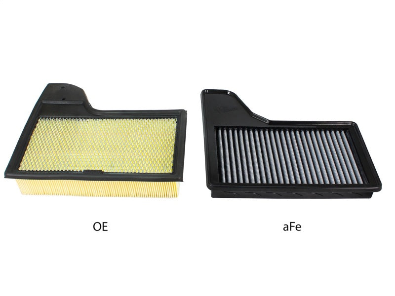 aFe MagnumFLOW OEM Replacement Air Filter PRO Dry S 2015 Ford Mustang 